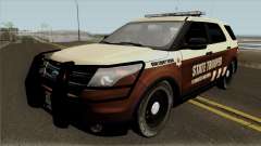 Ford Explorer 2012 Bone County Police для GTA San Andreas