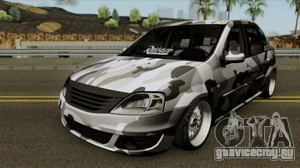 Dacia Logan Stance Military для GTA San Andreas