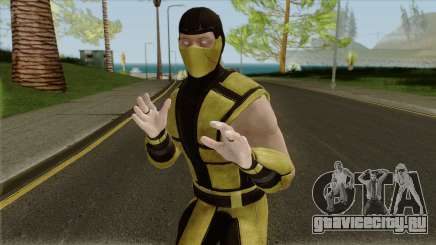 Mortal Kombat X Klassic Scorpion Skin для GTA San Andreas