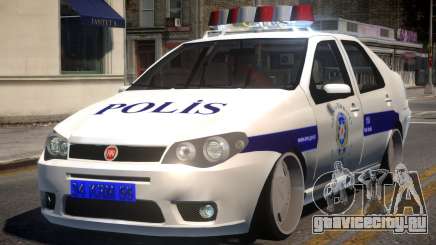 Fiat Albea Turk Police для GTA 4