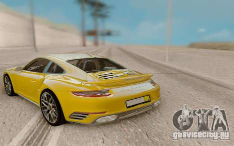 Porsche 911 Turbo S Exclusive Series для GTA San Andreas