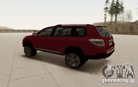 Toyota Highlander 2011 [ver. 1.0] для GTA San Andreas