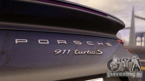 Porsche 911 Turbo S для GTA San Andreas