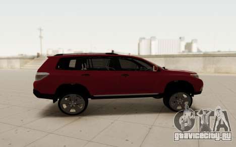 Toyota Highlander 2011 [ver. 1.0] для GTA San Andreas
