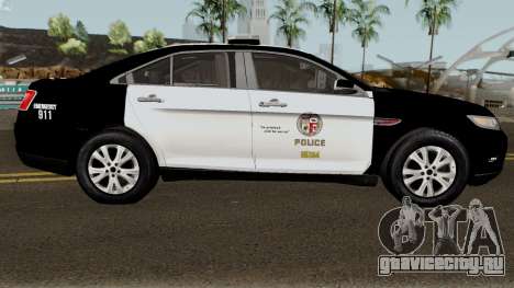 Ford Taurus LAPD 2011 для GTA San Andreas