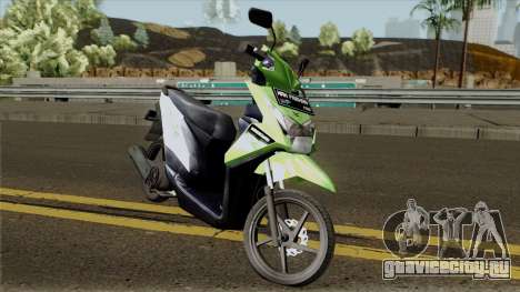 Honda BeAT FI Green STD для GTA San Andreas