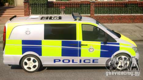 Mercedes-Benz Vito Police V.1.2 для GTA 4