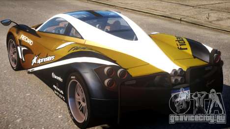 Pagani Huayra Alpinestars для GTA 4