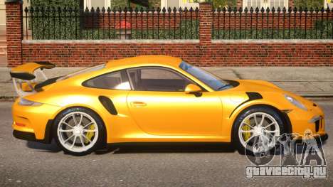 2016 Porsche 911 GT3 RS для GTA 4