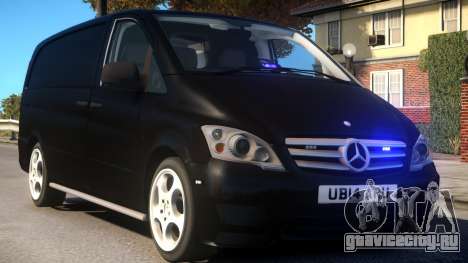 Mercedes-Benz Vito Police V.1 для GTA 4