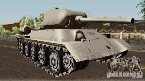 T-34-85 (SA Style,Low Poly) для GTA San Andreas