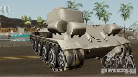 T-34-85 (SA Style,Low Poly) для GTA San Andreas