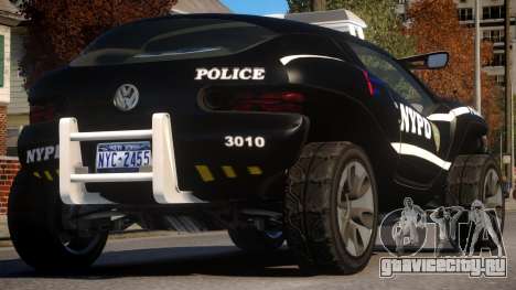 Volkswagen Concept T NYPD для GTA 4