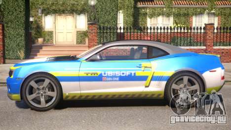 Chevrolet Camaro 2012 Ubisoft Racing Team для GTA 4