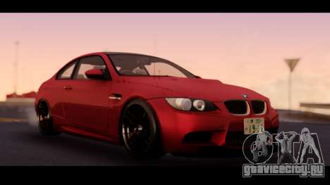 BMW 3-er M3 E92 для GTA San Andreas