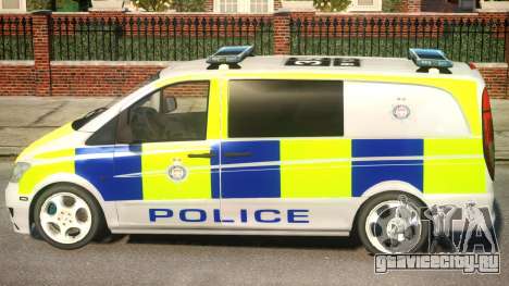Mercedes-Benz Vito Police V.1.3 для GTA 4
