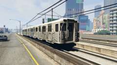 2008 Liberty City Metro Train для GTA 5