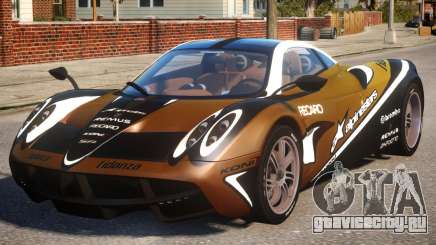 Pagani Huayra Alpinestars для GTA 4