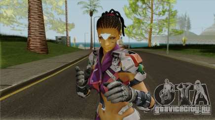 Skin Maven from Ghost in The Shell (with a face) для GTA San Andreas