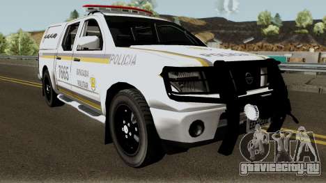Nissan Frontier Brazilian Police для GTA San Andreas