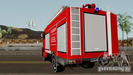 Ford Cargo Geo Firetruck для GTA San Andreas