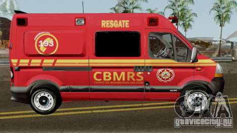 Renault Master Brazilian Ambulance для GTA San Andreas