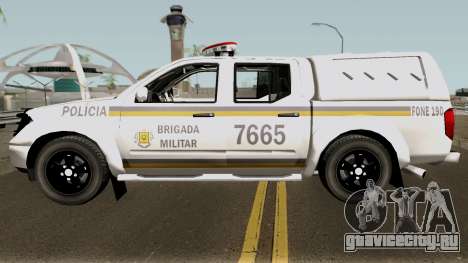 Nissan Frontier Brazilian Police для GTA San Andreas