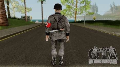 SS Nazi Skin with Gasmask для GTA San Andreas