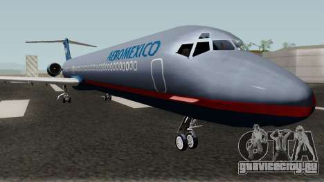 McDonnell Douglas MD-80 Aeromexico Old для GTA San Andreas