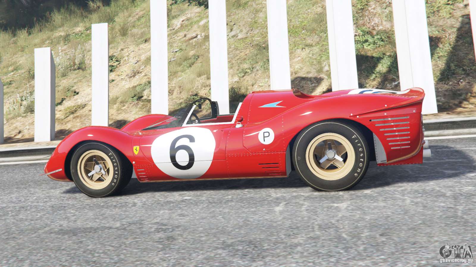 Ferrari 330 p4 Side