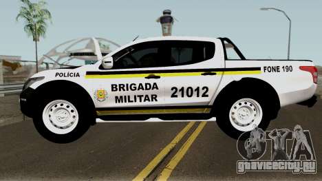 Mitsubishi Nova L-200 e Hilux da Brigada Militar для GTA San Andreas