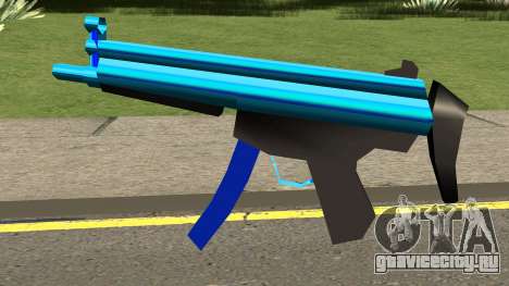 MP5 Blue для GTA San Andreas