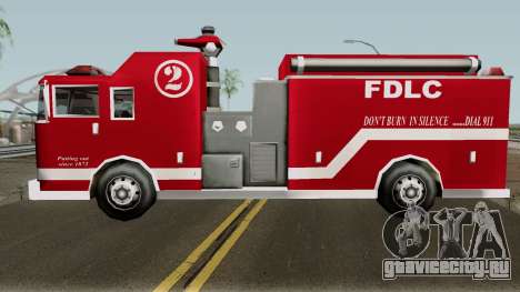 New Firetruck для GTA San Andreas