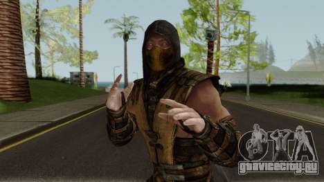 Ninjutsu Scorpion MKXM для GTA San Andreas