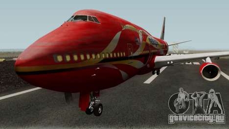 Boeing 747-400 Malaysia Airlines Hibiscus Livery для GTA San Andreas