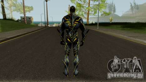 Black Racer (Flash God) From DC Unchained для GTA San Andreas