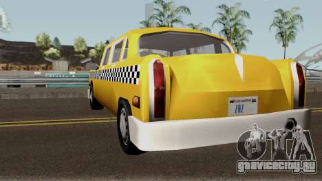 New Cabbie для GTA San Andreas