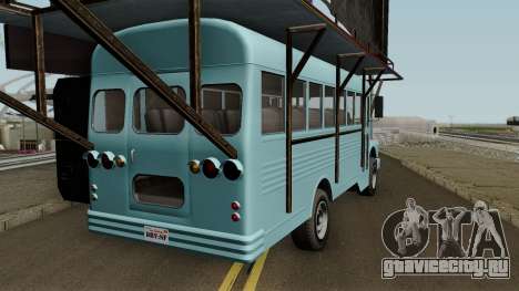 Vapid Festival Bus GTA V для GTA San Andreas