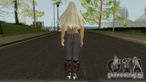 Lili Takken7 Updated (Blonde) для GTA San Andreas