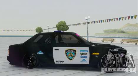 BMW E30 Police для GTA San Andreas