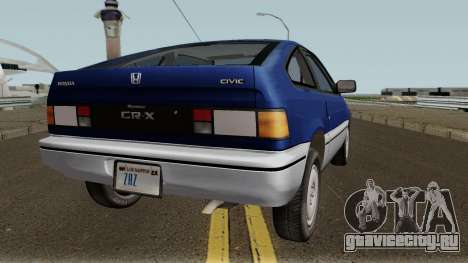 Honda CRX (84-87) для GTA San Andreas