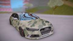 Audi RS6 Camo для GTA San Andreas