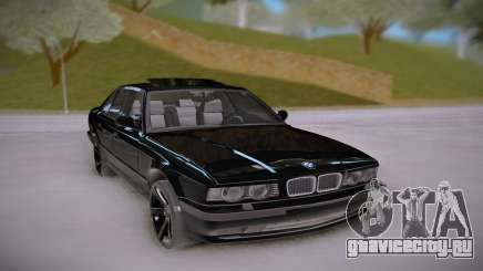 BMW E34 Black для GTA San Andreas