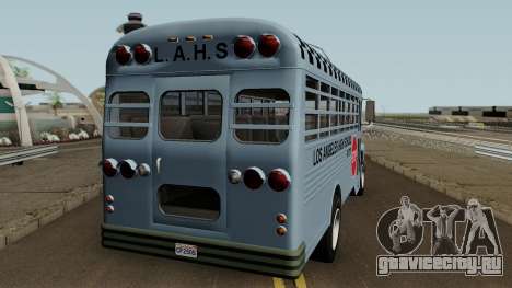 Vapid School Bus Los Angeles v1.0 GTA V для GTA San Andreas