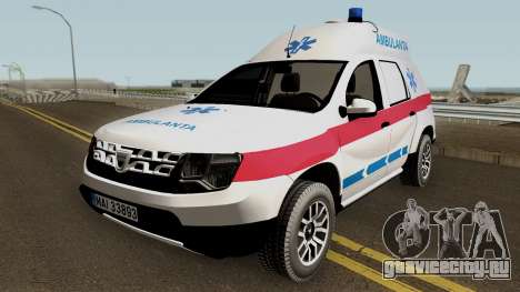 Dacia Duster Ambulanta 2018 для GTA San Andreas