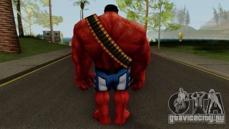 MFF Red Hulk USA Avengers для GTA San Andreas