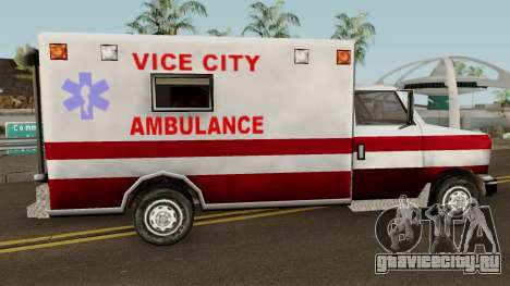 Ambulance from Vice City для GTA San Andreas
