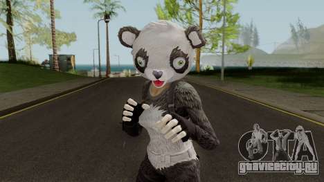 Fortnite Female Panda Team Leader для GTA San Andreas
