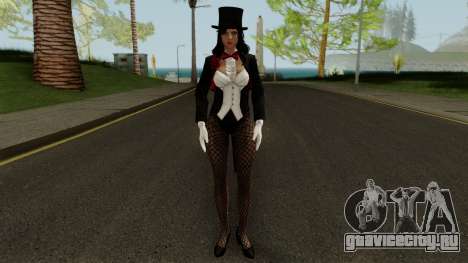 Zatanna From DC Unchained для GTA San Andreas