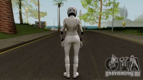 Fortnite Female Street Racer White для GTA San Andreas